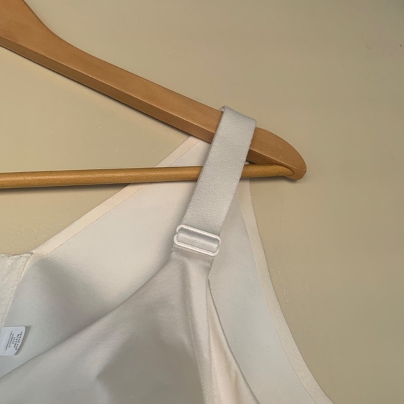 Catherines Intimates Beige Cream Silky Bra Sz.48C No underwire Full Coverage - Picture 5 of 13